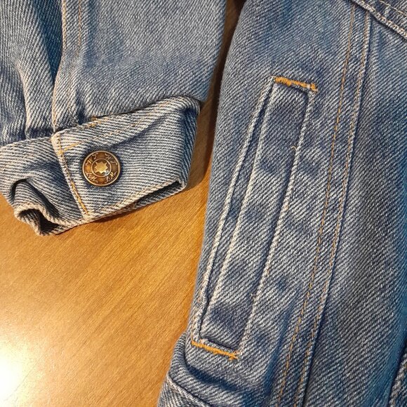 Kids M 5-6 Unisex Weather Tamer Denim Jacket - Picture 4 of 7